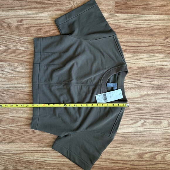 Sweaty Betty Wren Crop Top - Olive Green L NWT - Picture 6 of 6